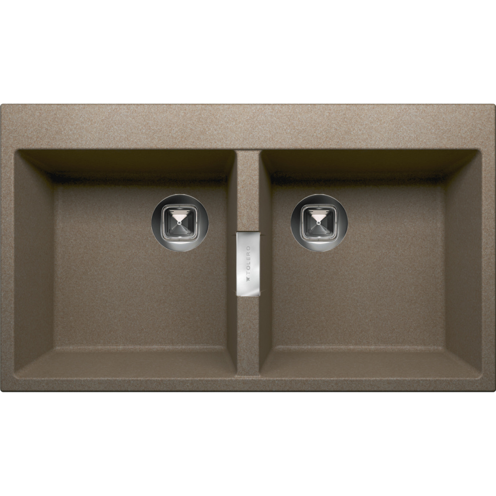Фото Кухонная мойка TOLERO TL-862 (TL-862 №823 темно-бежевый)