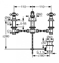 Фото Смеситель для раковины Kludi Adlon (5104645G4)