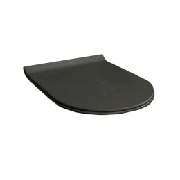 Фото Сиденье с крышкой для унитаза Hatria Fusion (Y1X002) черный, матовый
