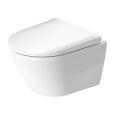 Унитаз подвесной Duravit D-Neo (45880900A1) в комплекте с сиденьем, белый глянцевый