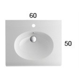 Раковина подвесная Globo Bowl+ (BP060.BI) белый