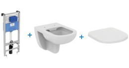 Инсталляция Ideal Standard PR0405PR: ProSys Frame 120 M R020467 с унитазом Tempo Rimless T040501, си