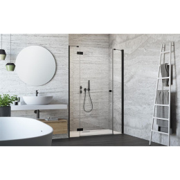 Элемент душевой двери Radaway Essenza New DWJS 110 L профиль Черный стекло прозрачное 385030-54-01L