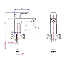 Фото Комплект смесителей Paini Viva Style P4CRSET4 хром