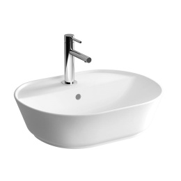 Фото Раковина накладная 54,5 см Vitra Geo (7428B003-0001) белый