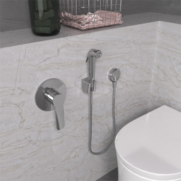 Фото Гигиенический душ Paini Forza 53CR174KITABS хром