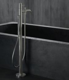 Фото Смеситель для ванны и душа Axor Uno 38442000 напольный, хром