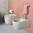Подвесной унитаз Cielo Smile SMVSNWK TL безободковый (Talco)