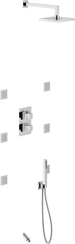 Фото NOBILI WE00900CR_SS5 Душевой комплект (хром)