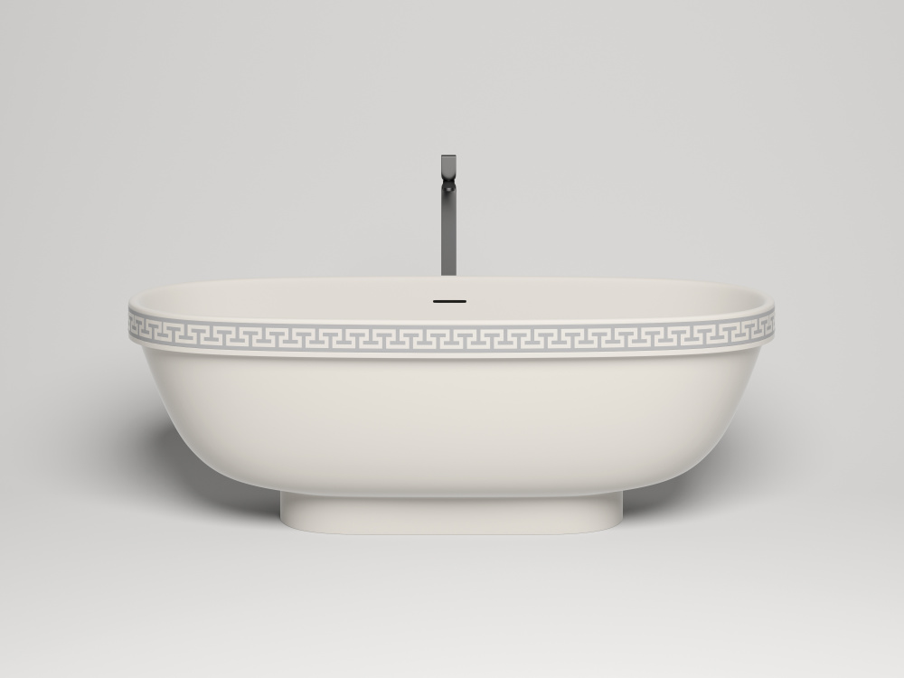 Фото Ванна отдельностоящая 180х80 Salini Greca (103021MRF)