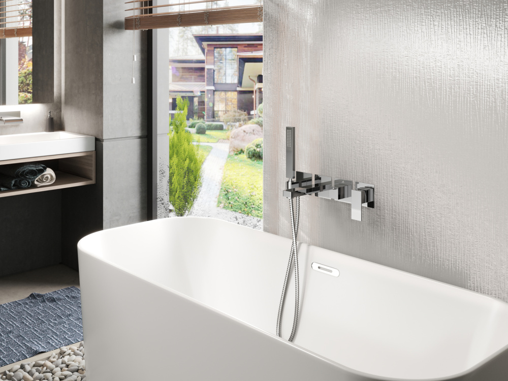 Фото Смеситель встроенный для ванны с душем Timo Selene 2014/00YSM хром