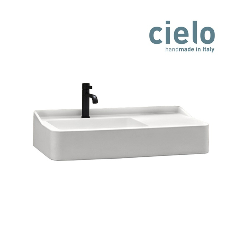 Ceramica CIELO Siwa SWLA B - Раковина для ванной комнаты 90*50 см (белая глянцевая)