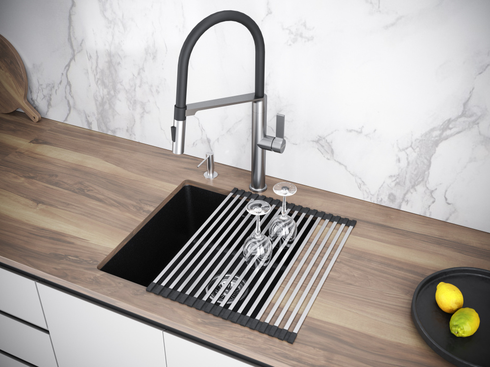 Мойка для кухни Paulmark Lumi (LU45-DG) графит