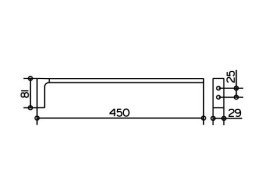 Фото Полотенцедержатель Keuco Edition 11 11120010000, хром