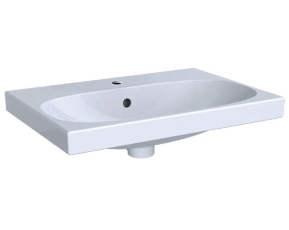 Раковина Geberit Acanto 500.631.01.2, 60 х 42,2 см, белая