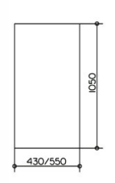 Зеркало хрустальное Keuco Plan 20095002500, сталь