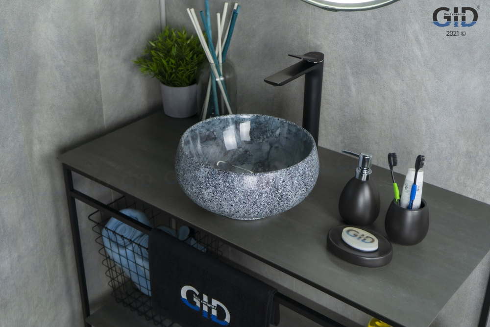 Раковина накладная Gid Mnc481