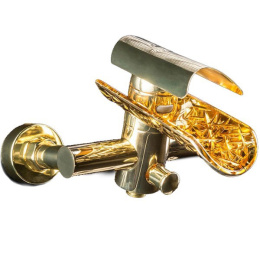 Фото Смеситель для ванны Boheme Hypnose (233-G) золото