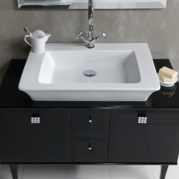 Фото Раковина 74 см ArtCeram Jazz (JZL007 01 00) белый