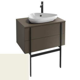 Тумба под раковину Jacob Delafon Nouvelle Vague 80 см, EB3039-G1D, жасмин глянцевый