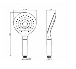 Ручной душ F2646CR FIMA Carlo Frattini