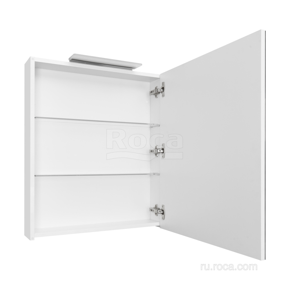 Фото Зеркальный шкаф Roca Oleta (A857646501) белый, матовый