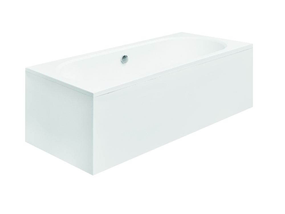 Акриловые ванны 180 см Акриловая ванна 180x80 Besco (WAV-180-PK), прямоугольная