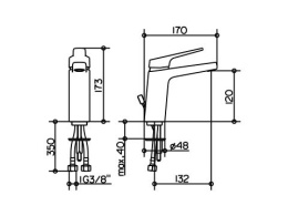 Фото Смеситель для раковины Keuco Collection Moll 52702010000, хром