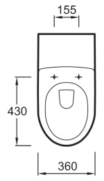 Крышка-сиденье Jacob Delafon Odeon E4750-00 standart