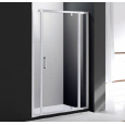 Душевая дверь Cezares Molveno-BA-12-90+60-C-Cr-IV, 150 x 190 см, стекло прозрачное, хром