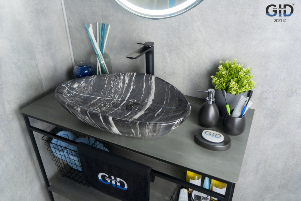 Раковина накладная Gid Mnc206