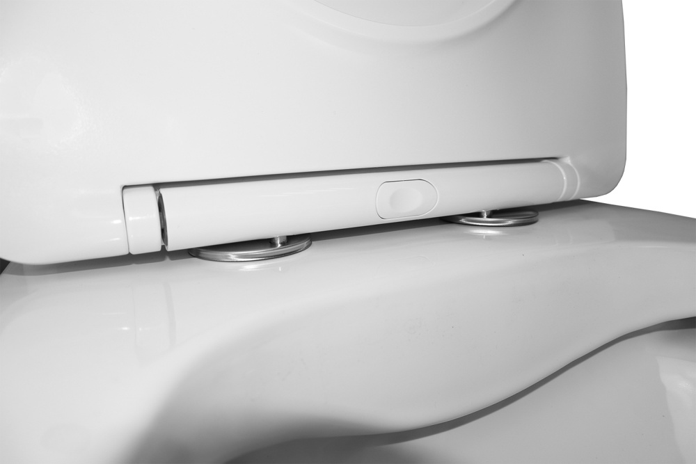 Унитаз-моноблок Azario (AZ-8618M) Белый мрамор