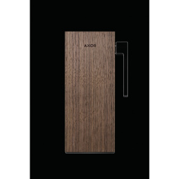 Панель для смесителя Axor MyEdition 47907000, 24.5 см, черный орех