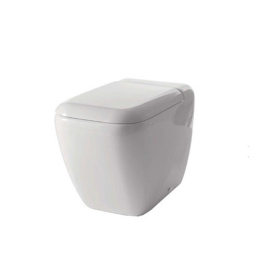 Сиденье с крышкой для унитаза Ceramica CIELO Shui CPVSHTF (белый - хром)