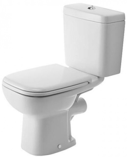 Чаша для унитаза-компакта Duravit D-Code 21110900002, белый