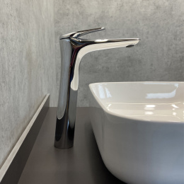 Фото Смеситель для раковины, картридж 35 мм, хром, FC074B-CCT