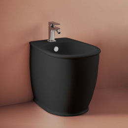Фото Биде напольное ArtCeram Atelier (ATB002 17 00) черный матовый