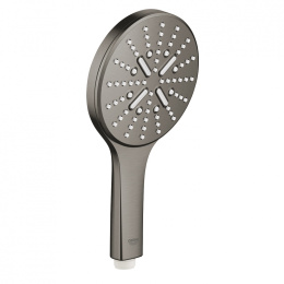 Фото Ручной душ Grohe Rainshower SmartActive 130, 26574AL0, темный графит матовый