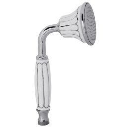 Фото Migliore Olivia 19009 Ручной душ, бел. с декором платина/хром