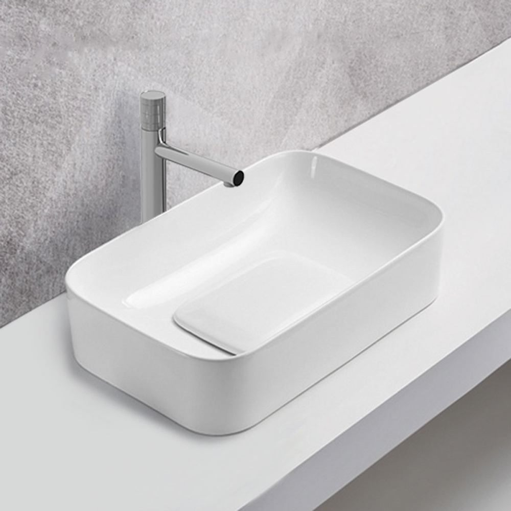 Фото Накладная раковина Vincea (VBS-50450) белый