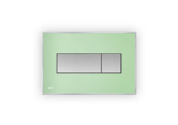 Кнопка смыва AlcaPlast (M1472-AEZ110) зеленый