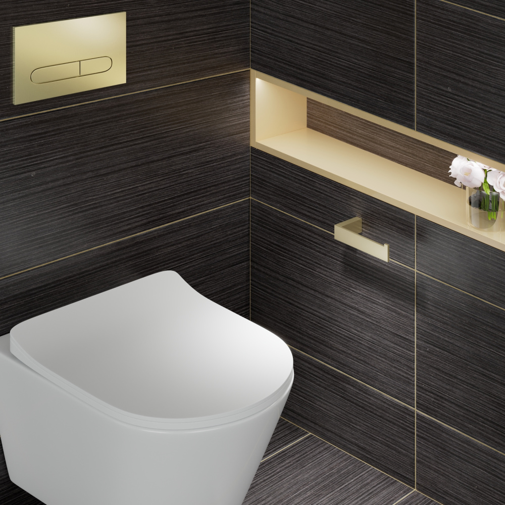 Фото Бумагодержатель Timo Petruma 15241/17 золото матовое