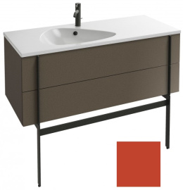 Тумба под раковину Jacob Delafon Nouvelle Vague 120 см, EB3035-M81, 2 ящика, цвет - маковый матовый