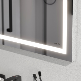 Фото Зеркало с LED-подсветкой Am.Pm Gem (M91AMOX0601WG) Серый металлик