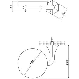 Мыльница Cisal Cherie CE09060024
