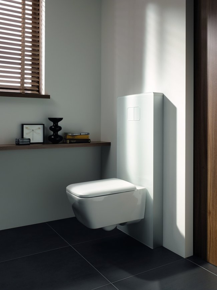 Подвесной унитаз Geberit iCon Square 201950000 безободковый