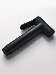 Гигиенический душ со смесителем ALMAes Benito AL-859-05 Черный матовый