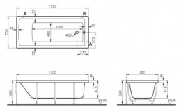 Комплект ножек Vitra Neon (59990228000) хром