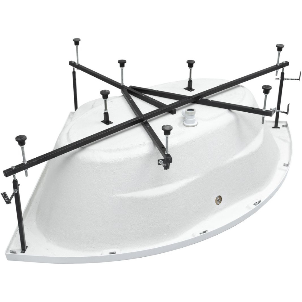 Акриловая ванна 150x150 Aquanet (00254381), Четверть круга