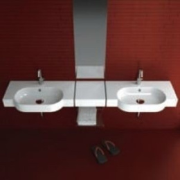 Раковина универсальная Hatria Area (YXA001) белый